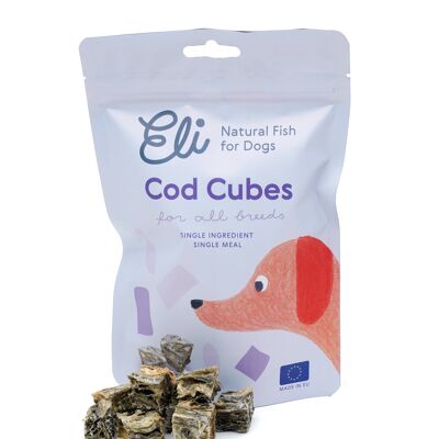 Dried Cod Skin Cubes