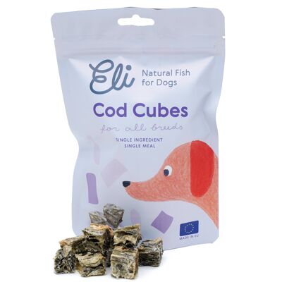Dried Cod Skin Cubes