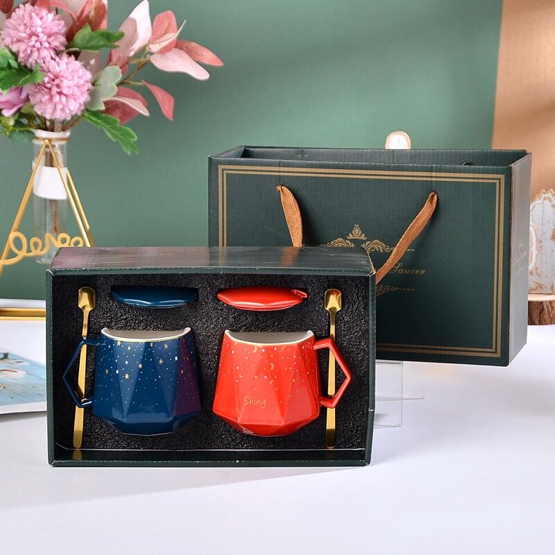 Set mit 2 Keramikbechern