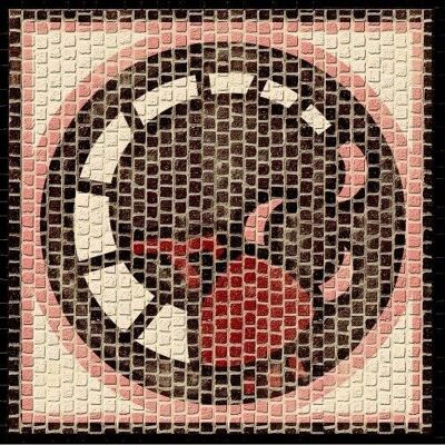 Mosaico Segno Zodiacale Scorpione- Pietra