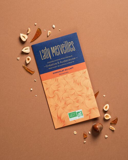 Chocolat LAIT NOISETTES 50% EQUATEUR