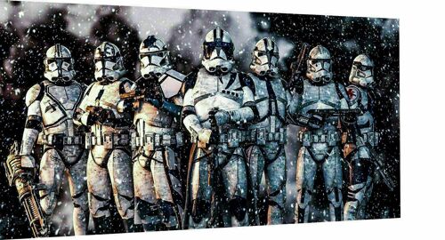 Leinwand Star Wars Sturmtruppler Bilder Wandbilder  XXL - 60 x 40 cm