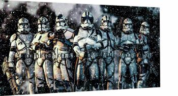 Toile Star Wars Stormtrooper Pictures Tableaux Muraux XXL - 60 x 40 cm 1