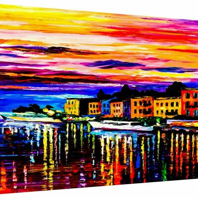 Quadri su tela Art River Landscapes Nature - formato orizzontale - 120 x 80 cm