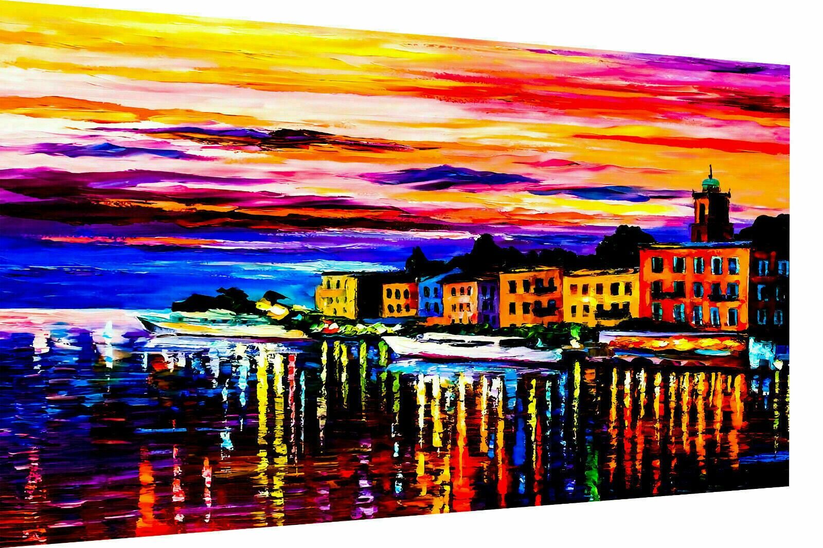 Canvas Pictures Art River Landscapes Nature - landscape format - 40 x 30 cm