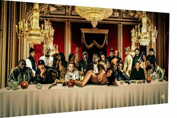 Stars Rapper Canvas Pictures Wall Art - Format paysage - 180 x 100 cm 1