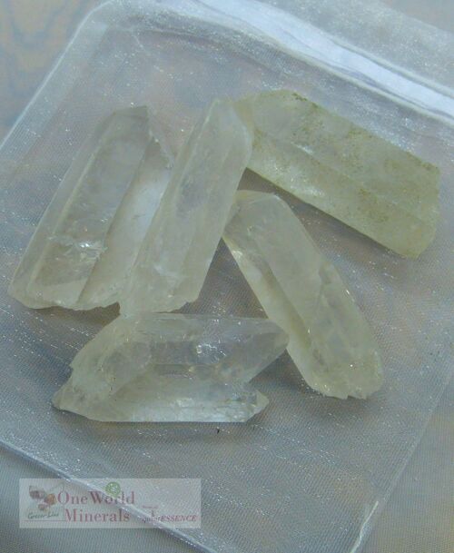 Bergkristall-Spitzen Wassersteine - quintESSENCE Wassersteine - im günstigen 3er Pack