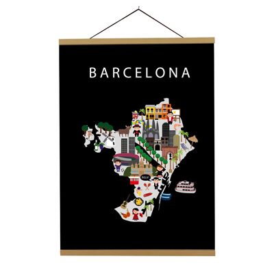 Map of Barcelona