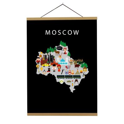 Map of Moscow