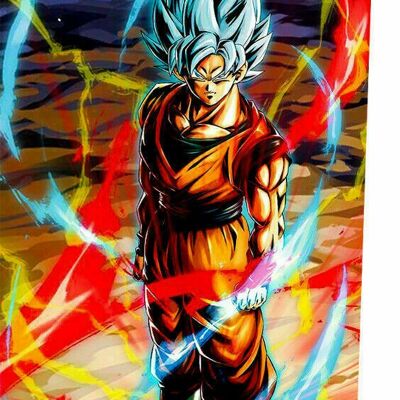 Dragon Ball Son-Goku Dragon Ball Leinwand Wandbilder - Hochformat - 60 x 40 cm