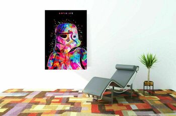 Décoration Murale Toile Abstraite Disney Star Wars - Format Portrait - 120 x 80 cm 4