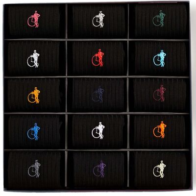 Simply Collection Black, 15 Pair