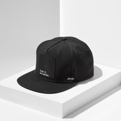 Snapback. Midnight Black.