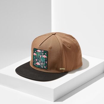 Snapback. Camel Kaki. 1