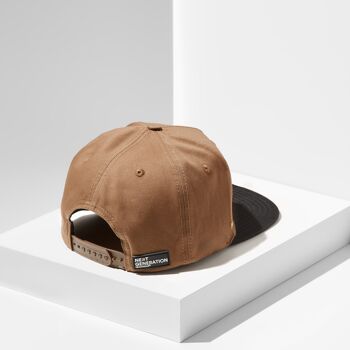 Snapback. Camel Kaki. 3