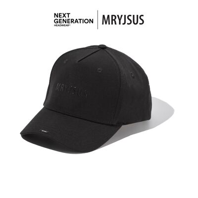 Casquette Trucker Full Cotton. Minuit Noir.