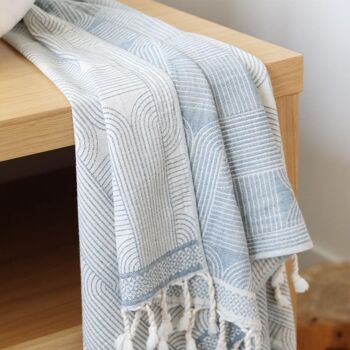 Fouta Katea Bleu Encre 5