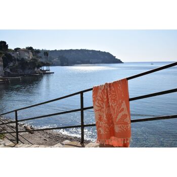 Fouta Anémone Corail 3