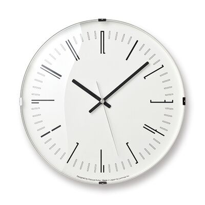 Draw wall clock / black