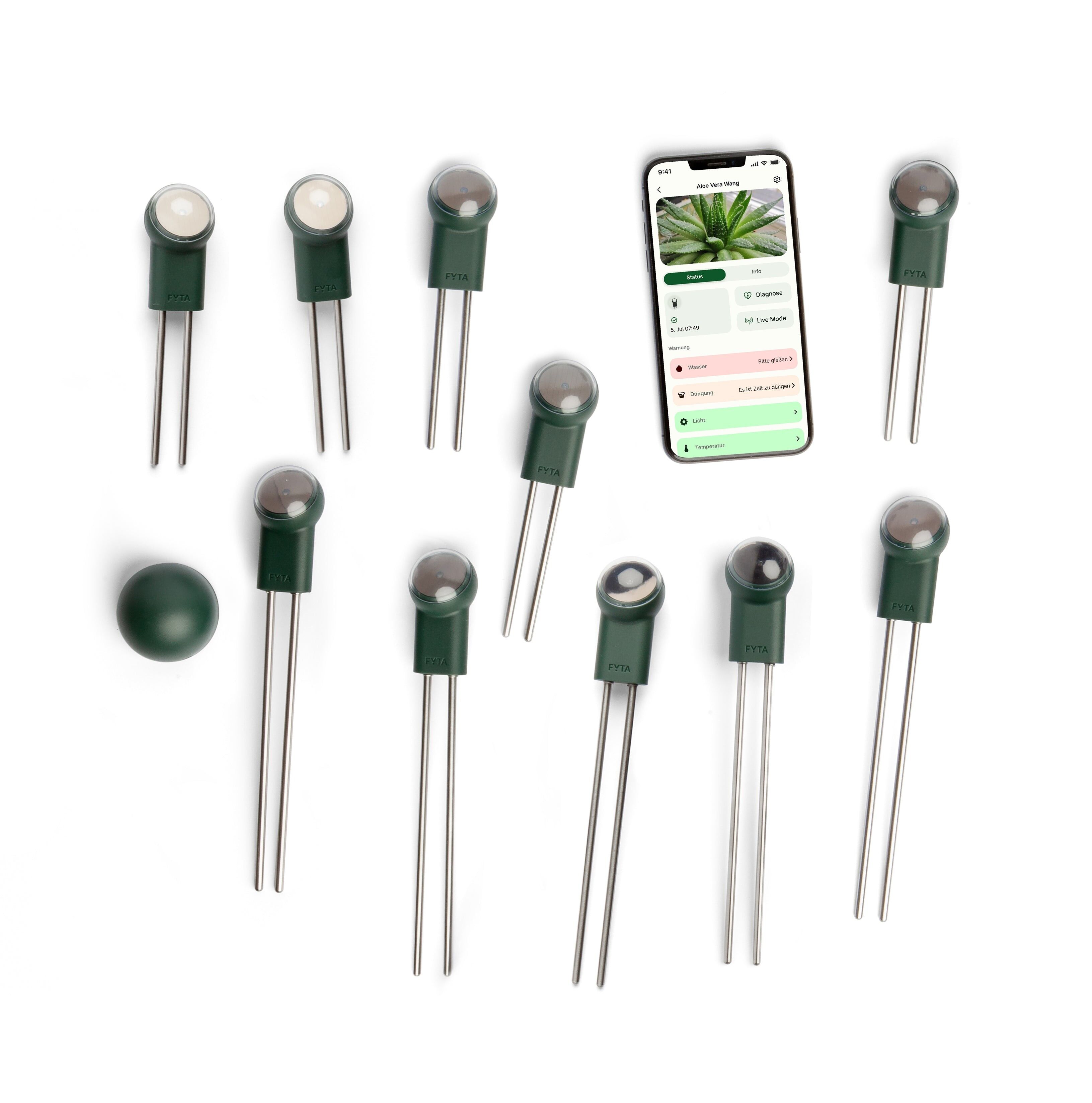 10 raggi + hub Wi-Fi