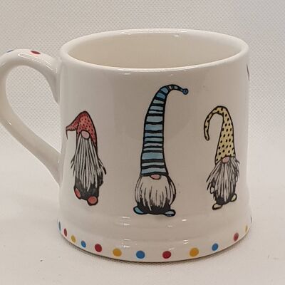 Gonk - Gnome - Handpainted Mug  - Easter Mug - Christmas Mug - Birthday Gift  - personalised mug