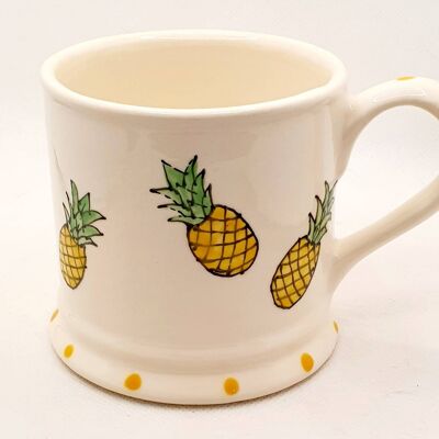 Handpainted Pineapple Mug - Pineapple Mug - Pineapple - Personalised  - Teacher Mug - Aunty Mug - Gift Gor Her - Pina Colada - Mum Mug