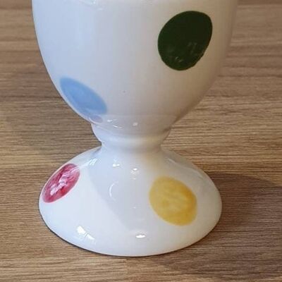 Handpainted- Polka Dot Egg Cups - Inspired by - Emma Bridgewater  - Easter Gift - New Home Gift - Housewarming Gift - Birthday  - Christmas