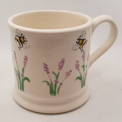 Lavender and Bees Mug - Bees - lavender- personalised mug - Gift for Her - Mum Mug - Nana Mug - Granny - Auntie Mug  - Birthday Mug