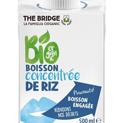 BIO BOISSON CONCENTREE DE RIZ 500 ML