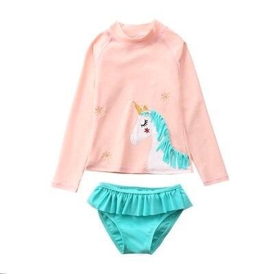 Swimwear for kids - Long sleeves - Unicorn
