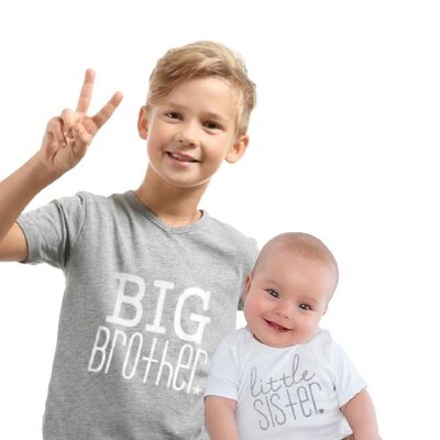 Big Brother T-shirt & Little Sister onesie