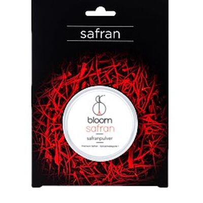 Poudre de safran Super Negin - Safran moulu Grande Qualité | safran fleuri - 10 grammes
