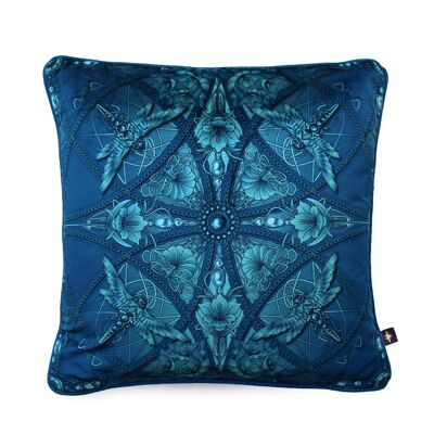 ZELLANDINE MOONLIGHT: velvet cushion - Cover Only