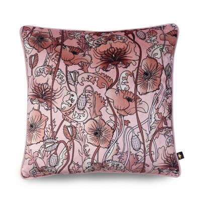 OPIUM BLUSH PINK: velvet cushion - Large- 50cm x 50cm