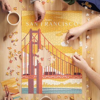 Puzzle Art du paysage urbain de San Francisco 2