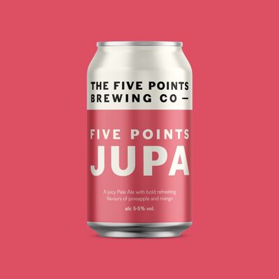 Cinq Points Jupa (boîte de 12x330ml)