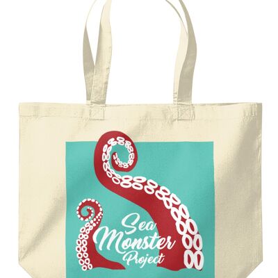 Sea Monster Project tote bag