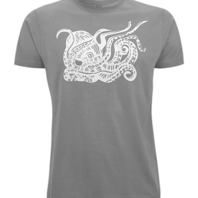 White Octopus t shirt