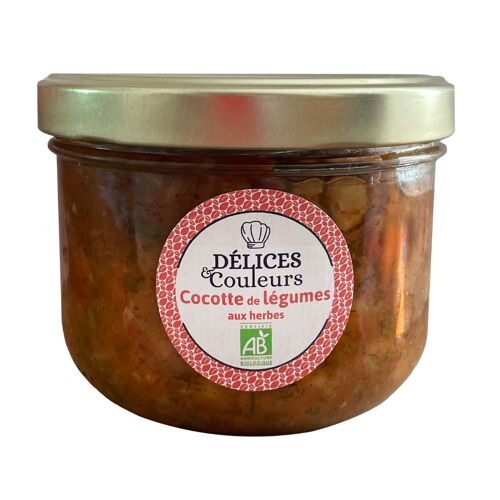 Cocotte de légumes aux herbes 360g BIO