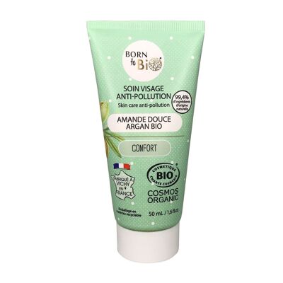 Sweet Almond Anti-Pollution Face Care - Certified Organic