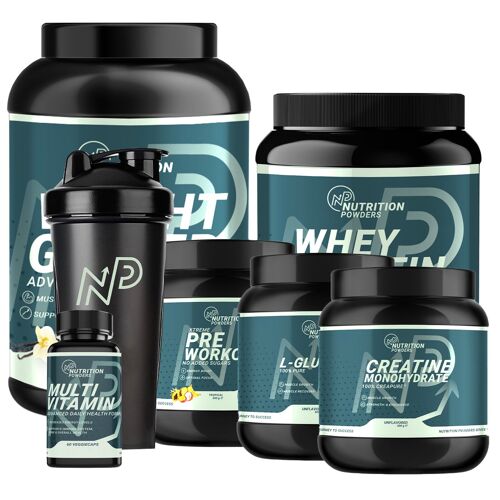 Spieropbouw Bulk Pakket - Whey Protein | Chocolade