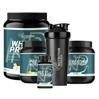 Muscle Building Package - Whey Protein | Vanilla