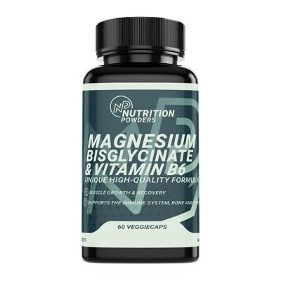 Bisglicinato de magnesio y vitamina B6