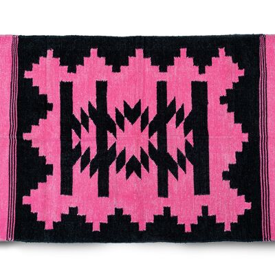 Tribal patterned rug (Pink)