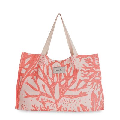 Coral Anemone Einkaufstasche und Strandtasche