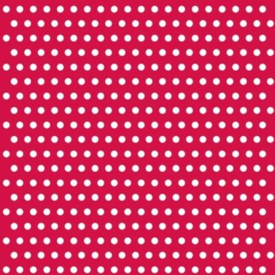 (S) Ti Flair Polka Dot Lunch Napkins Red 3 ply