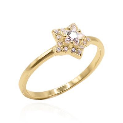 Essie Star Ring | 18K Gold Plated