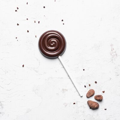 MILK CHOCOLATE 50% CACAO Lollipops ECUADOR