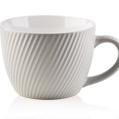 SALLY LINES GRIGIO Tazza 480ml 11x14.5xh8cm