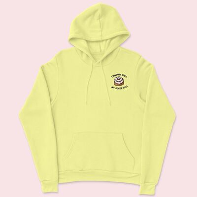 Sudadera Bordada Cinnamon Rolls Limón